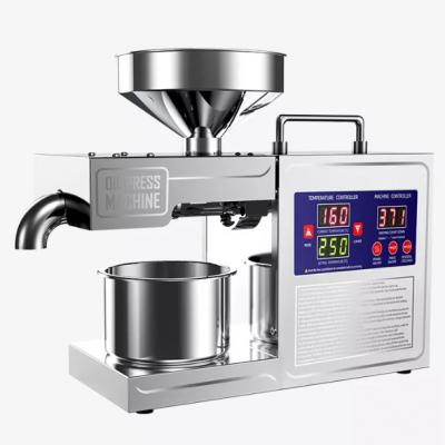 Automatic household mini commercial electrical oil press small family oil press machine
