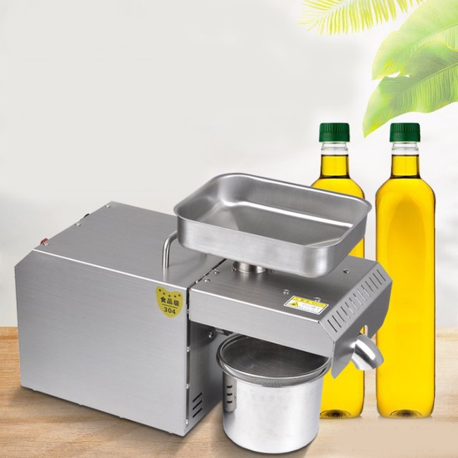 Export for automatic stainless steel oil press small household oil press can be customized