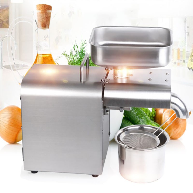 Factory wholesale automatic stainless steel household oil press / commercial oil press