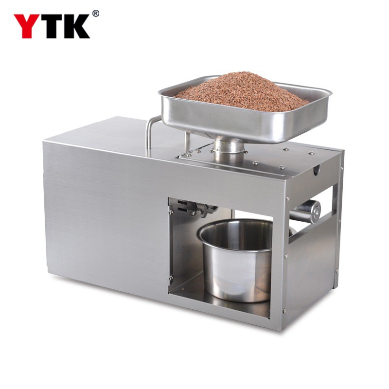 Household and commercial oil press / stainless steel automatic oil press wholesale and retail export