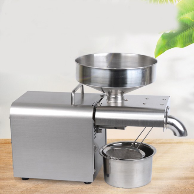 Household oil press commercial oil press stainless steel oil press wholesale export cross-border trade