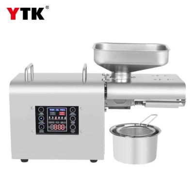 Intelligent oil press stainless steel LCD touch screen household commercial oil press wholesale export