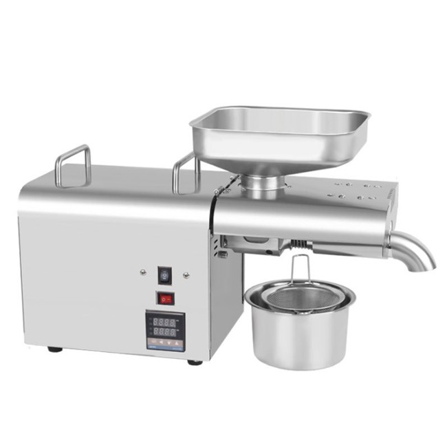 Hot-selling K28C Stainless Steel Oil Press Machine Automatic Home/Commercial Oil Maker for Peanut Flax Sunflower