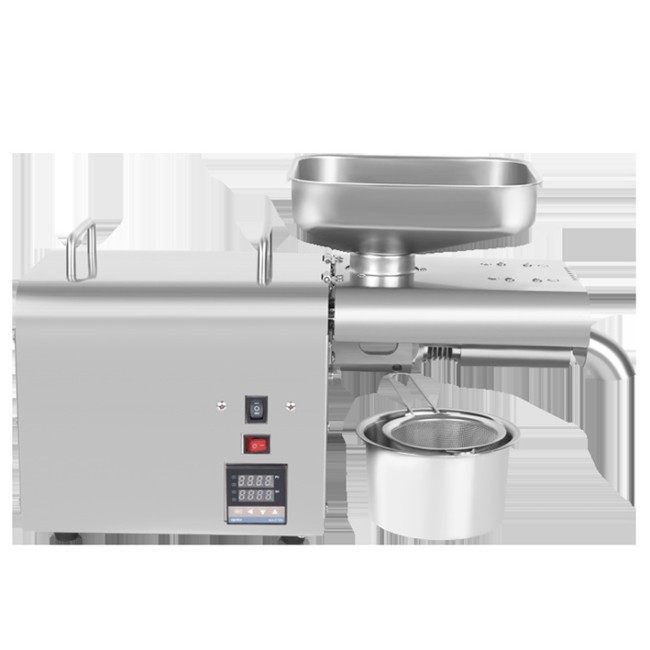 Hot-selling K28C Stainless Steel Oil Press Machine Automatic Home/Commercial Oil Maker for Peanut Flax Sunflower