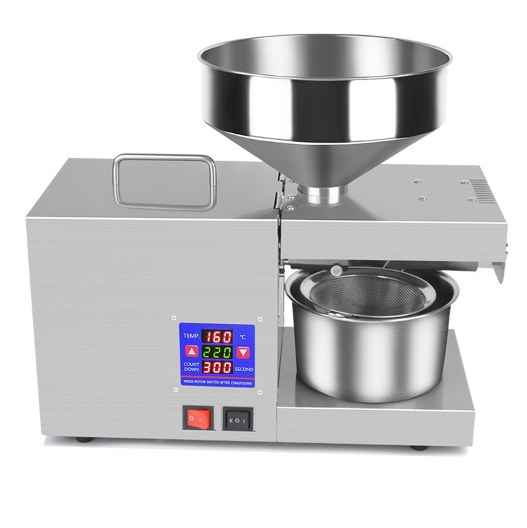 K38 Oil Press Household FLaxseed Oil Peanut Oil Press Automatic Cold Press Oil Machine coconut oil maker for coconut & seeds