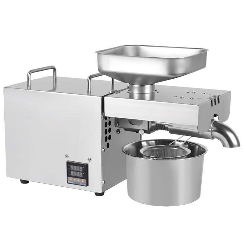 New stainless steel consumer and commercial oil press export CE