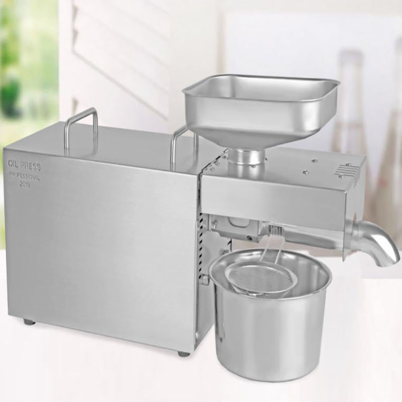 S6 Stainless Steel Oil Presser Automatic Home/Commercial peanut Oil Press Machine