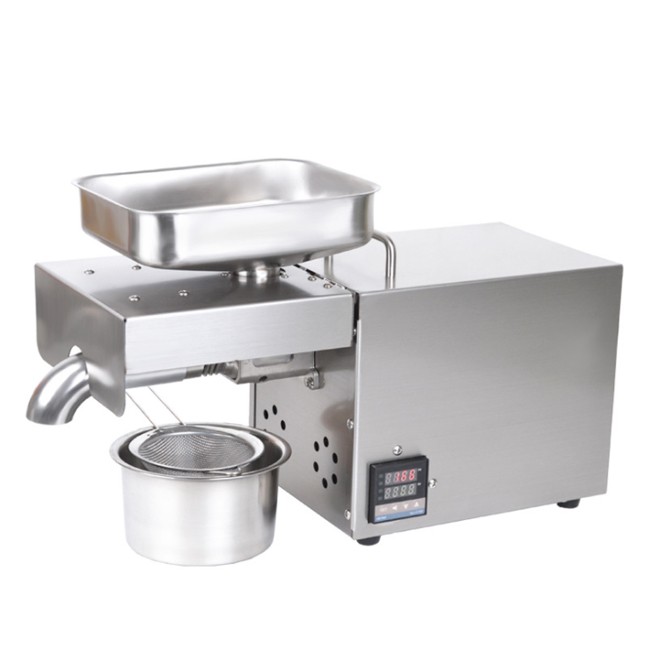 Temperature control version of stainless steel household oil press commercial oil press wholesale export OEM