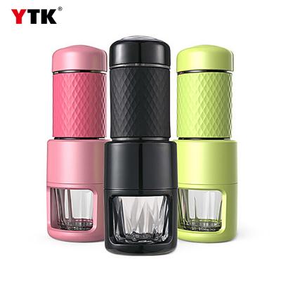 Italian mini manual capsule coffee machine Household portable pressure cup thermos