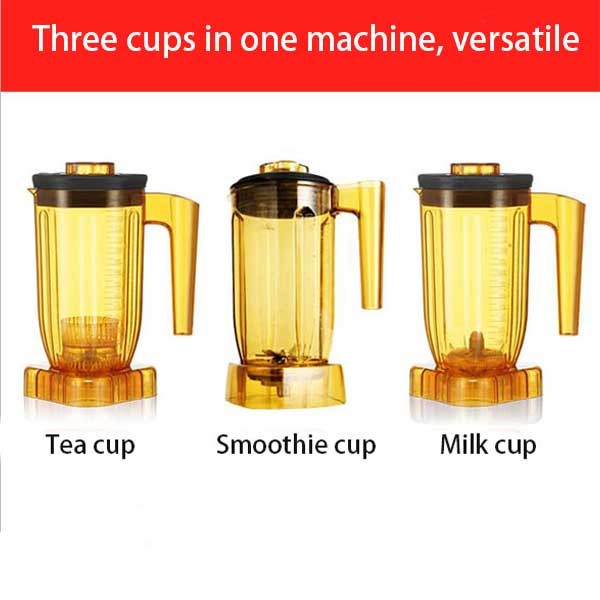 Tea extractor / commercial smoothie machine / milk foam cap machine / 1.5L large capacity tea machine / tea shop equipment / milkshake sand ice