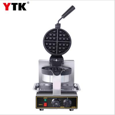 Commercial electric heating waffle machine Thick double-sided heating single-head muffin waffle furnace