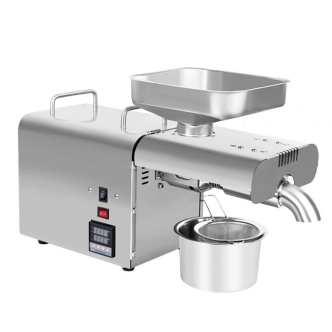 Stainless steel oil press household oil press commercial oil press temperature control wholesale export dedicated