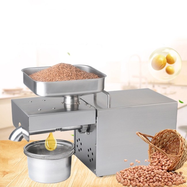 Export for automatic stainless steel oil press small household oil press can be customized